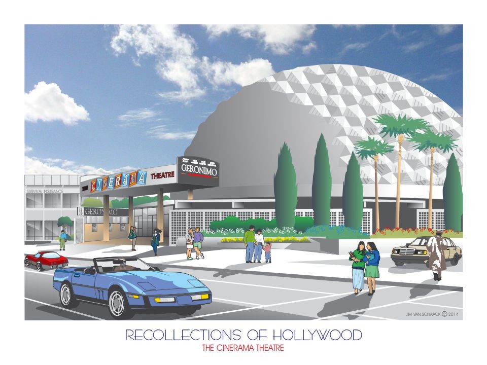 Recollections of Hollywood: Cinerama Theatre Hollywood, CA