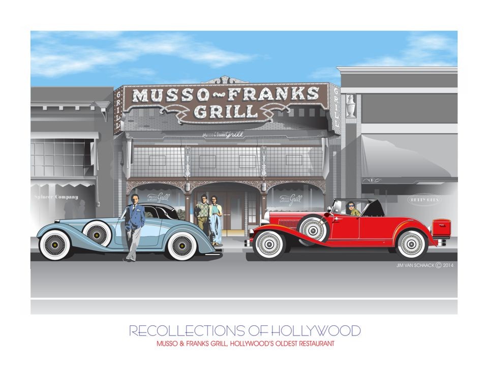 Recollections of Hollywood: Musso & Franks Grill Hollywood, CA