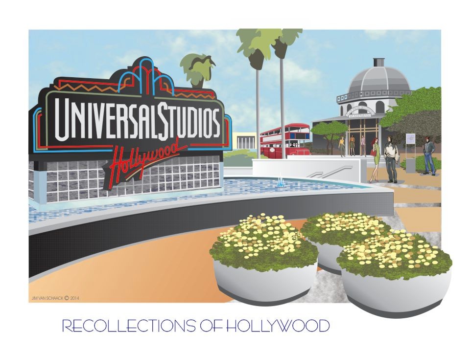 Recollections of Hollywood: Universal Studios Hollywood, CA