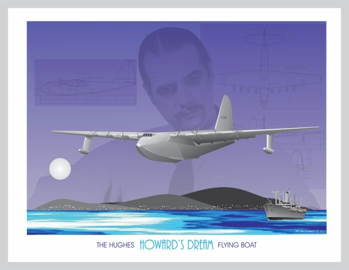 Howard Hughes Flying Boat - HK-1