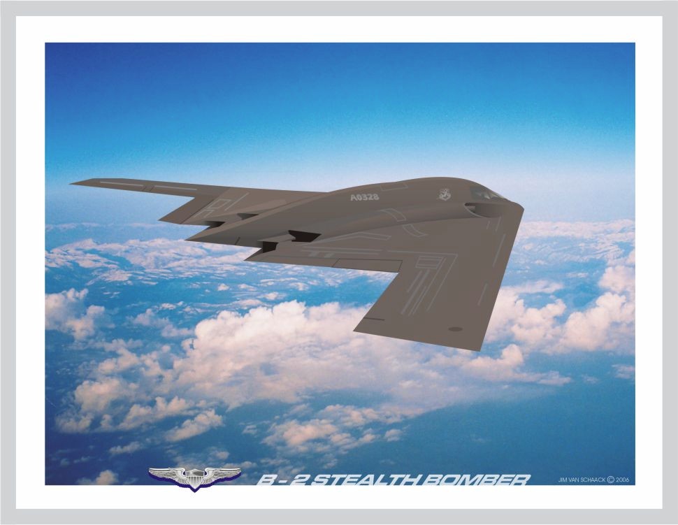 Post World War 2 - B-2 Stealth Bomber