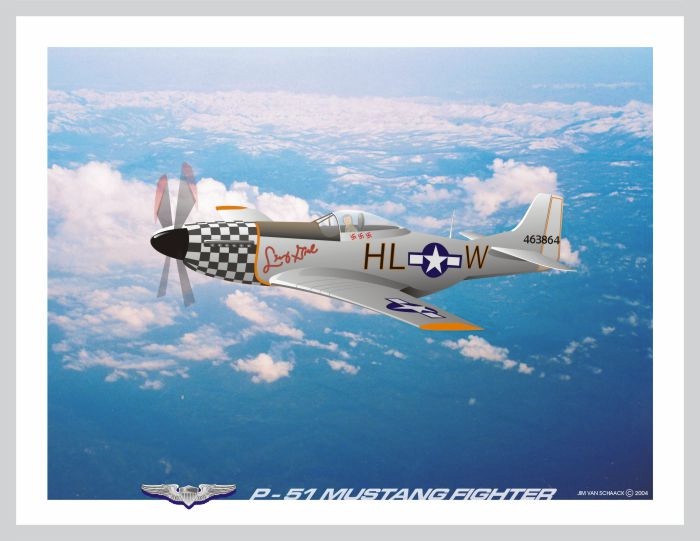 p-51 Mustang Fighhter